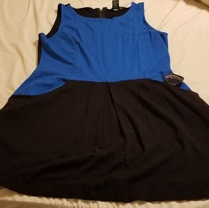 REDUCED! Blue & Black  Mini Dress